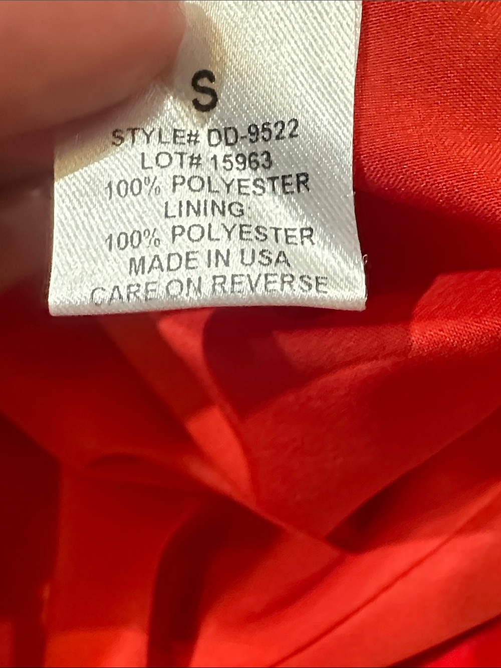 INTERMIX Red Ruffle Halter Jumpsuit - Picture 9 of 9